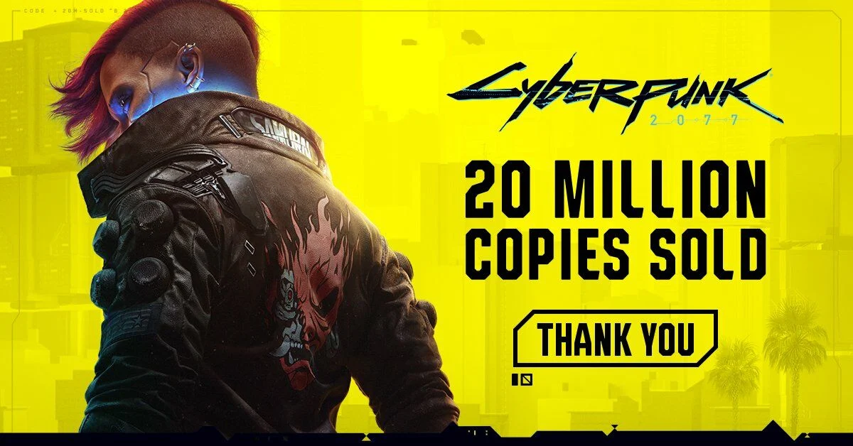 Cyberpunk 2077 ทำยอดขายทั่วโลกทะลุ 20 ล้านชุดแล้ว