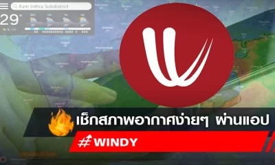 "Windy" แอปพยากรณ์อากาศ ดูฝนตกได้ เช็ควิธีใช้แอป Windy ที่นี่