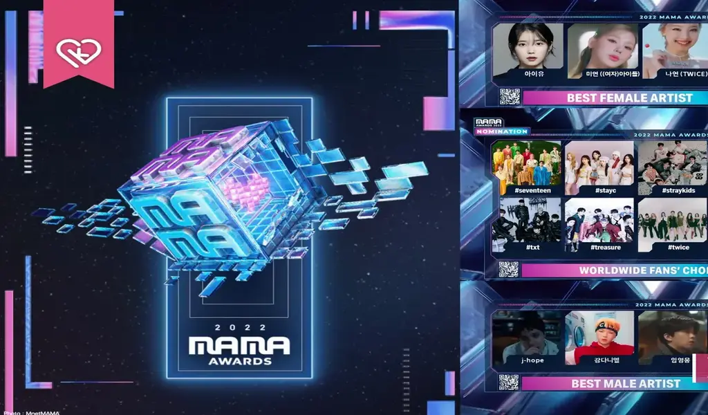 MAMA 2022 ประกาศรายชื่อศิลปินที่ได้รับการเสนอชื่อเข้าชิงรางวัลในหลากหลายสาขา