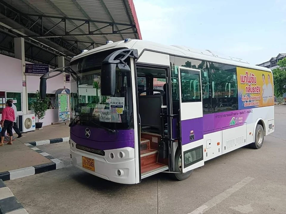 “นครเมืองเชียงราย” ส่งเสริมบริการ EV BUS ปรับอากาศ