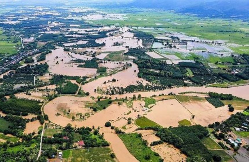 อำเภอเทิงและเวียงแก่น จังหวัดเชียงราย รายงานน้ำท่วมหนักสุดในรอบ 30 ปี