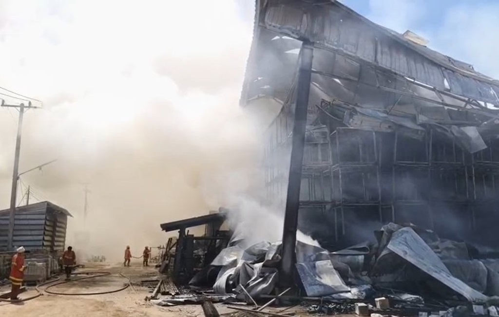 เชียงราย, ไฟไหม้โรงงานโลแกน, Chiang Rai, Logan Factory Fire