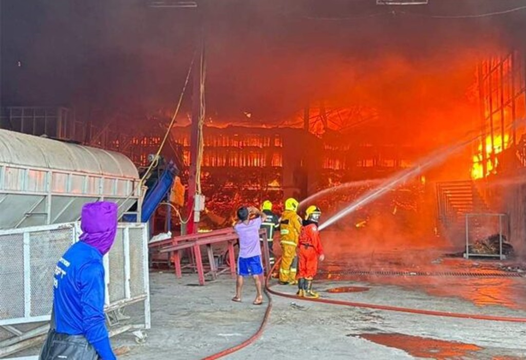 เชียงราย, ไฟไหม้โรงงานโลแกน, Chiang Rai, Logan Factory Fire